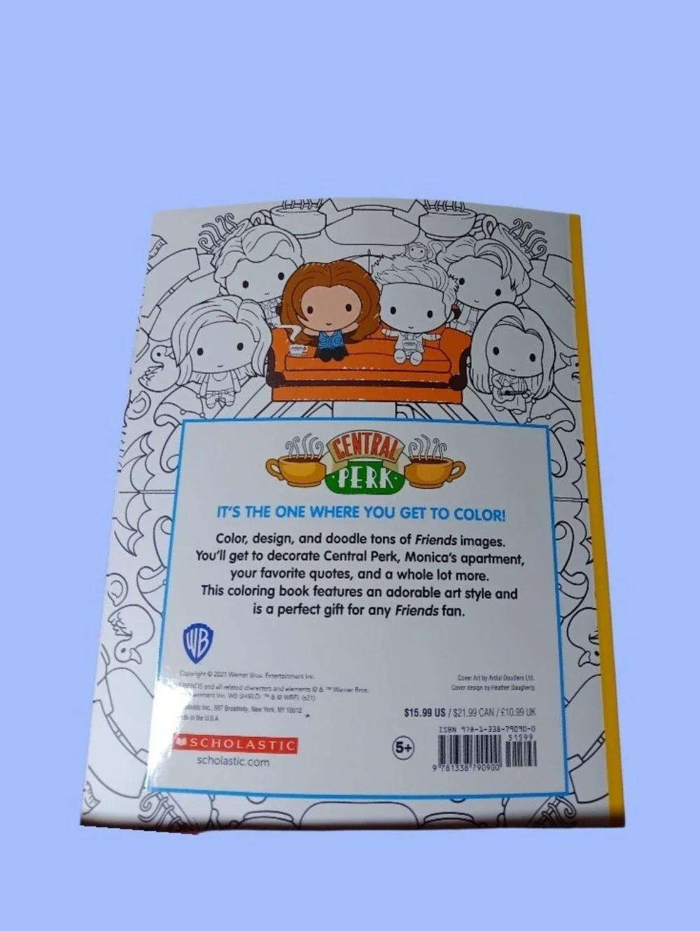 FRIENDS Official Coloring Book